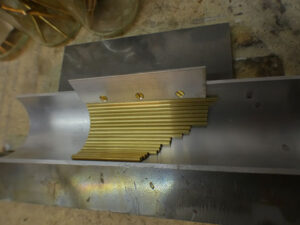 rods placed in a soldering case