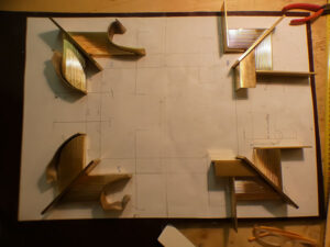 finished bending process of the corners
