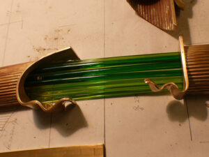 left side of the frame